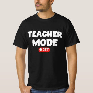 Lehrermodus von Trenddesign , Lustige Sprüche T-Shirt