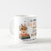 Lehrermotivations-Tasse Kaffeetasse (Vorderseite Links)