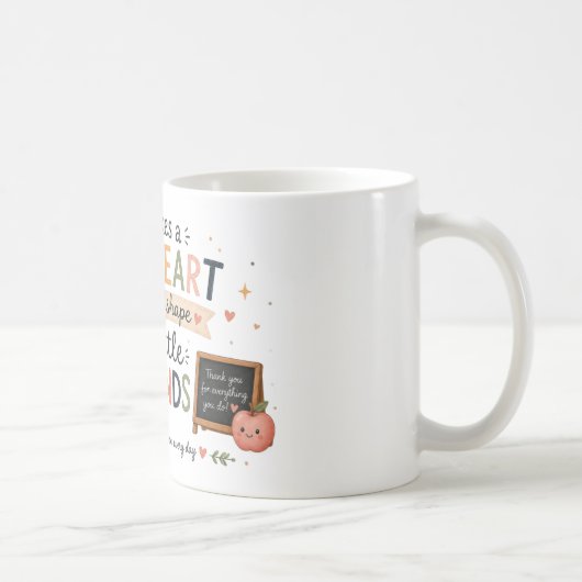 Lehrermotivations-Tasse Kaffeetasse (Rechts)