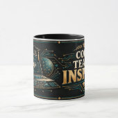 Lehrermug Informatik, Code Teach Inspire Tasse (Zentrum)