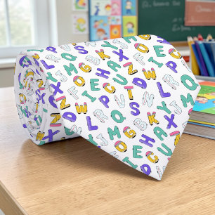 Lehrermuster-Schlips Krawatte