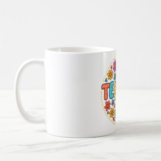 Lehrermutmach-Tasse Kaffeetasse (Links)