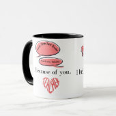 Lehrermutmachungstasse | Anpassbare Danksagung  Tasse (Vorderseite Links)