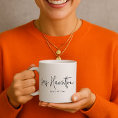 Lehrername Klasse des Jahres Lehrerbewertung Kaffeetasse