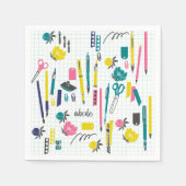 Lehrerpapier Napkins Serviette (Vorderseite)