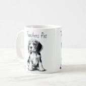 LehrerPet=Zeichn des Beagle Kaffeetasse (Vorderseite Links)