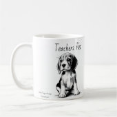 LehrerPet=Zeichn des Beagle Kaffeetasse (Links)