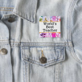 Lehrerpin der Weltbeste Button (Beispiel)