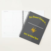 Lehrerplaner mit Platz für den Namen Planer (Anzeige)