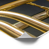 Lehrerposter - Lehrer mit Inspiration Poster (Ecke)