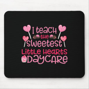 Lehrerpullover zum Valentinstag Süßer Tagesstätten Mousepad