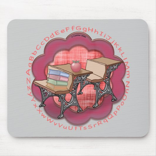 Lehrerpult Mousepad (Vorne)