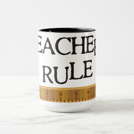 Lehrerregel Tasse (Zentrum)