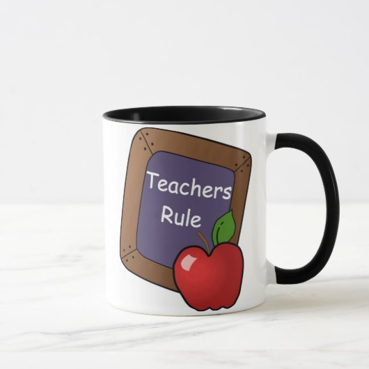 Lehrerregel-Tasse Tasse (Rechts)