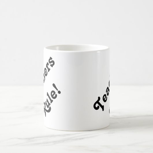 Lehrerregel! verwandelnde Tasse (Mittel)