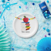 Lehrerrente , Apple, Lehrer, der sich in Rente set Pappteller (Party)