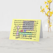 Lehrerruhestand "Gone Bonkers" Geschenke für Gesch Karte (Gelbe Blume)