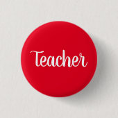 Lehrerschaltfläche Button (Vorderseite)