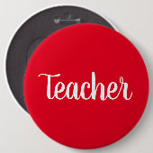 Lehrerschaltfläche Button (Vorne & Hinten)