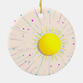 Lehrerschrei der Liebe Keramik Ornament (Hinten)