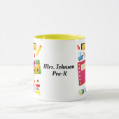 Lehrerschulbedarf Gelb Tasse (Zentrum)