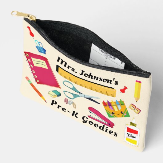 Lehrerschule Stuff Klein Zubehörtasche (Offen)