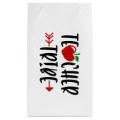 Lehrerstamm Kleine Geschenktüte (Rückseite)