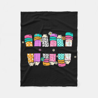 Lehrerstift für die Liebe Inspirierte Lehrerin zur Fleecedecke