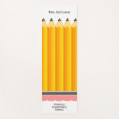 Lehrerstift mit Namen Yogamatte (Vorderseite)