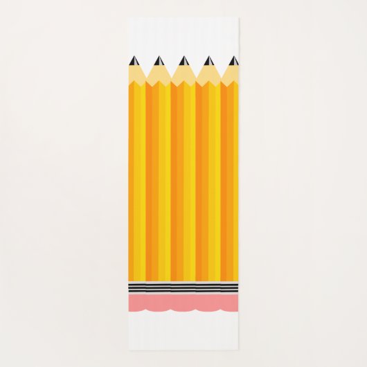Lehrerstift mit Namen Yogamatte (Rückseite)