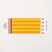 Lehrerstift mit Namen Yogamatte (Vorderseite (Horizontal))