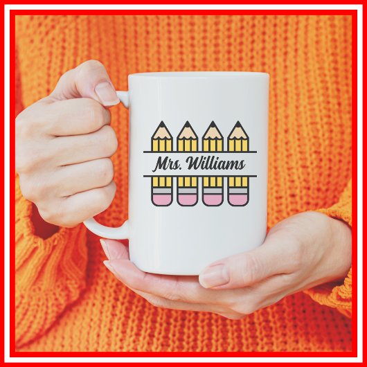 Lehrerstift zurück zur Schulbewertung Kaffeetasse