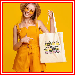 Lehrerstift zurück zur Schulbewertung Tragetasche