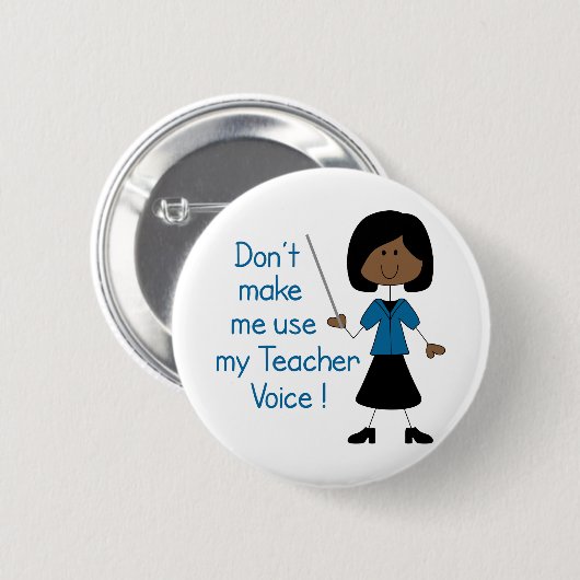 Lehrerstimme Button (Vorne & Hinten)