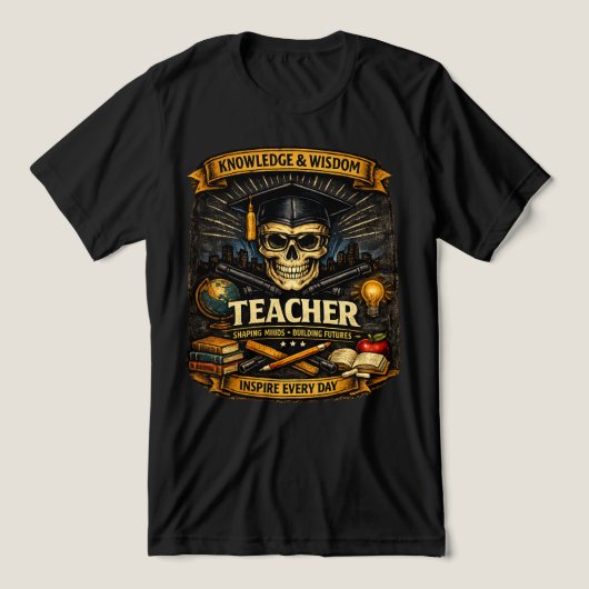 Lehrerstolz Tri-Blend shirt (Design Vorderseite)