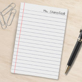 LehrerStudentInnen-Broschüre Post-it Klebezettel