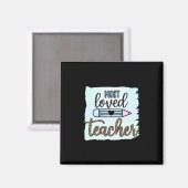 Lehrertag am liebsten Lehrer Magnet (Vorderseite/Rückseite)