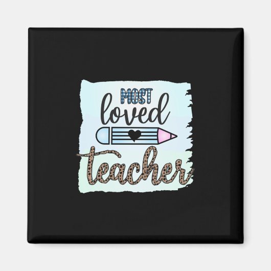 Lehrertag am liebsten Lehrer Magnet (Vorne)