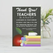 Lehrertag | Einladungen für Lehrer (Stehend Vorderseite)