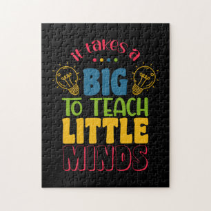 Lehrertag Es braucht einen großen, kleine Minds zu Puzzle