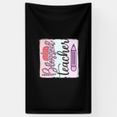 Lehrertag Gesegneter Lehrer Banner (Vertikal)