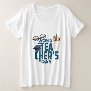 Lehrertag Große Größe T-Shirt