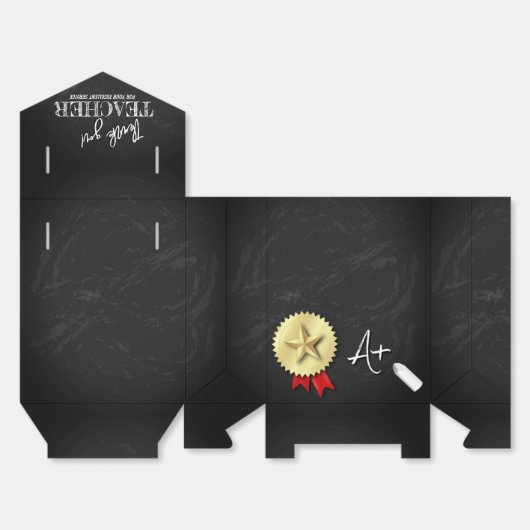 Lehrertag | Lehrerbewertung Geschenkschachtel (Ungefaltet)