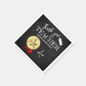 Lehrertag | Lehrerbewertung Serviette (Ecke)