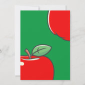 Lehrertag | Lehrerbewertung Vielen Dank Einladung (Rückseite)