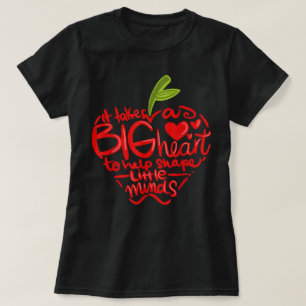 Lehrertag Wertschätzung Tag Apple Lehre Lernen T-Shirt