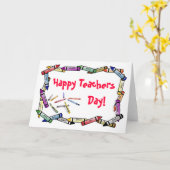 Lehrertagskarte Karte (Gelbe Blume)