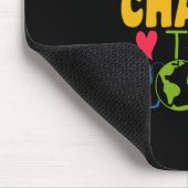 Lehrertagslehrer verändern die Welt Mousepad (Ecke)