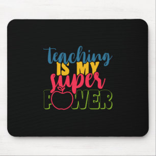 Lehrertagsunterricht ist mein Super-Power Mousepad