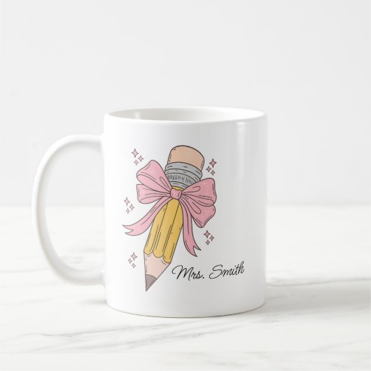 Lehrertasse, individuelle Lehrergeschenke Kaffeetasse (Links)